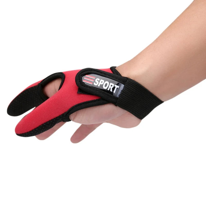 Anti-Slip Fishing Gloves: 2-Finger Protection