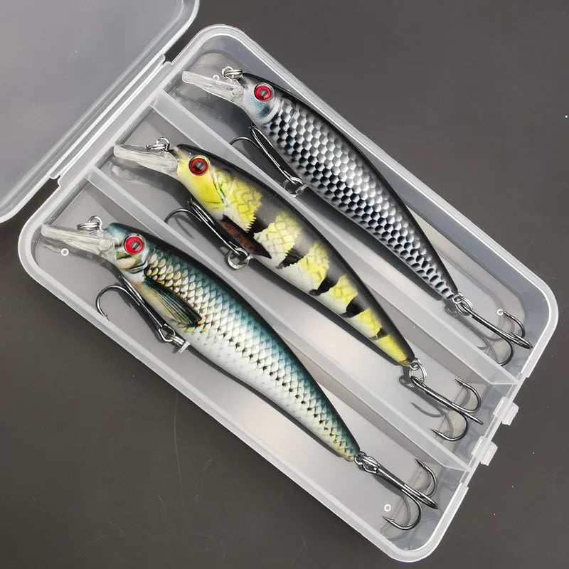 Colorful  Sinking Minnow Fishing Lure